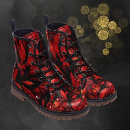 Airbrush Painting Leather Boots: Spring Summer Fall Winter Light Boots