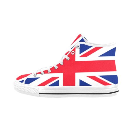 British Flag Women High Top Shoes