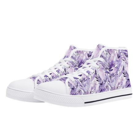 Lavender Women High Top Shoes