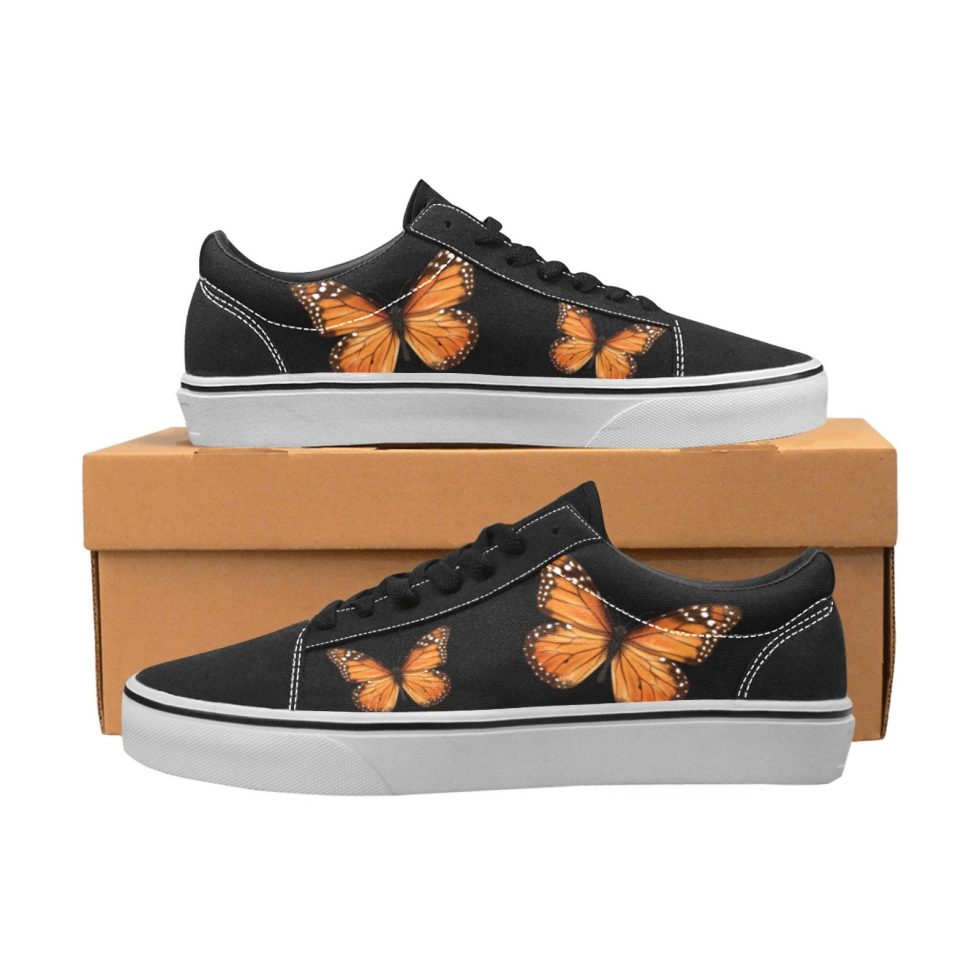 Monarch Butterfly Women Shoes
