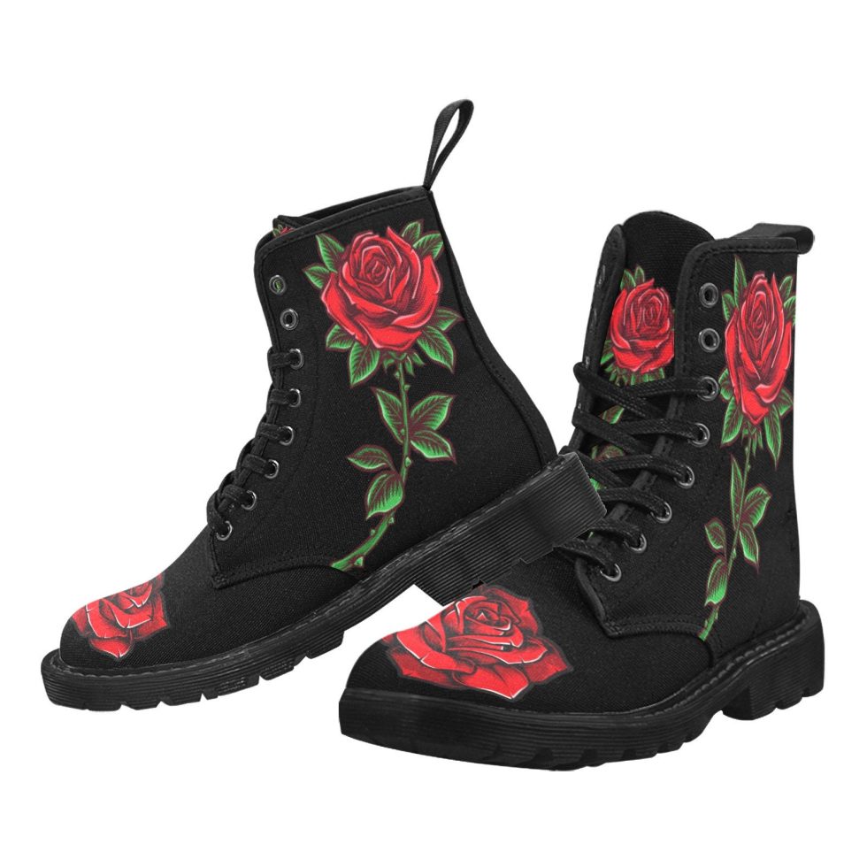 Red Roses Women's Boots