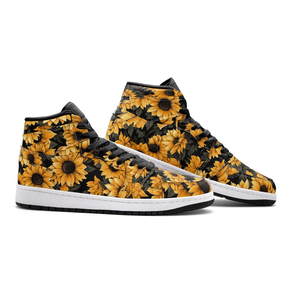 Yellow Floral Shoes