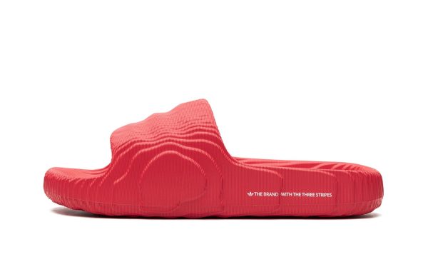 Adidas Adilette 22 Slides "scarlet"