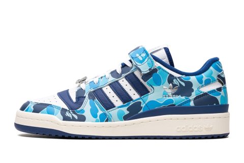 Adidas Forum '84 Low "bape 30th Anniversary Blue Camo"