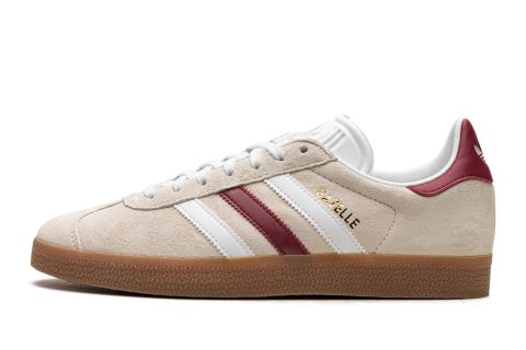 Adidas Gazelle "aluminum Collegiate Burgundy"