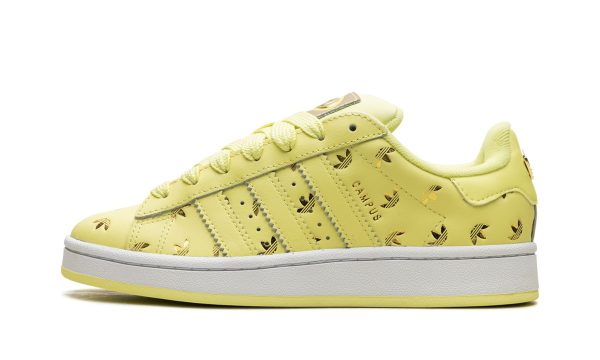 Campus 00s Wmns "allover Debossed Trefoils-pulse Yellow"