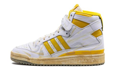 Adidas Forum 84 Hi Aec "white Hazy Yellow"