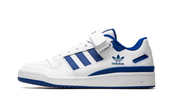 Forum Low "white / Royal"