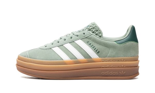 Adidas Gazelle Bold Wmns "silver Green Gum"