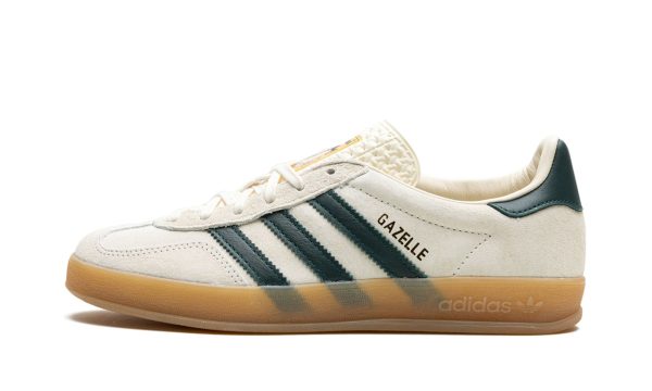 Adidas Gazelle Indoor "cream White Green Gum"