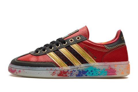 Handball Spezial "s.e.e.d. - Scarlet Gold Paint Splatter"