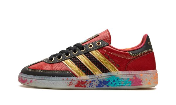 Handball Spezial "s.e.e.d. - Scarlet Gold Paint Splatter"