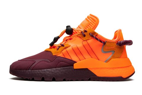 Adidas Nite Jogger "beyonce Ivy Park" Maroon / Maroon / Solar Orange