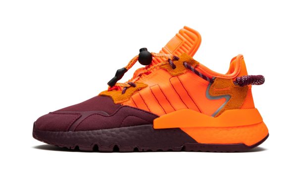 Adidas Nite Jogger "beyonce Ivy Park" Maroon / Maroon / Solar Orange