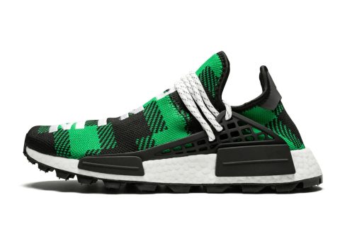 Nmd Humanrace "pharrell Williams X Billionaire Boys Club - Plaid Pack Green"