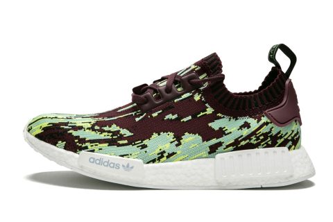 Nmd R1 Pk "sneakersnstuff Datamosh 2.0 - Maroon"