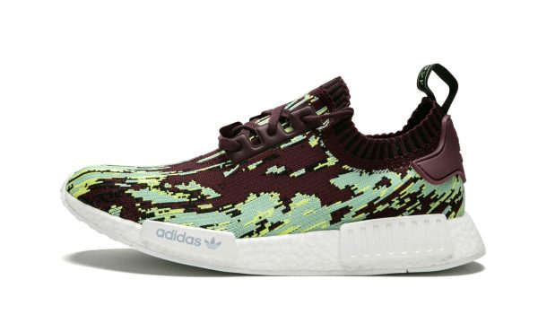 Nmd R1 Pk "sneakersnstuff Datamosh 2.0 - Maroon"