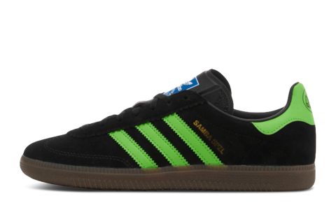 Adidas Samba Deco Spzl "black / Lucid Lime"