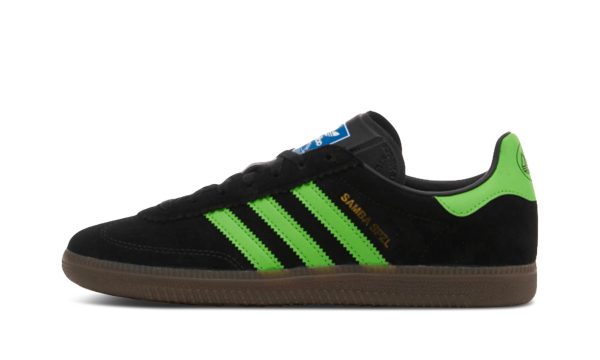 Adidas Samba Deco Spzl "black / Lucid Lime"