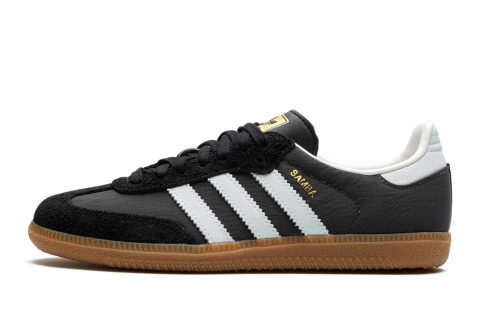 Adidas Samba Og Wmns "carbon/almost Blue/chalk White"