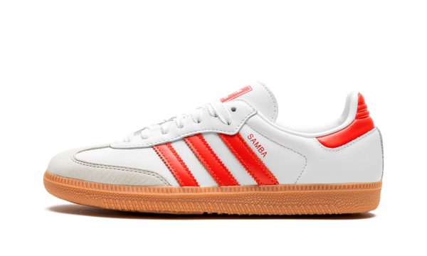 Adidas Samba Og Wmns "white Solar Red"