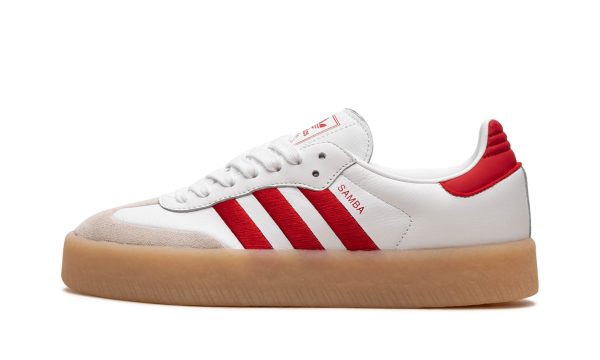 Adidas Sambae Wmns "white / Red"