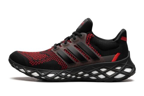 Ultra Boost Web Dna "core Black Vivid Red"