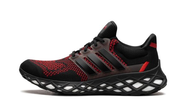 Ultra Boost Web Dna "core Black Vivid Red"