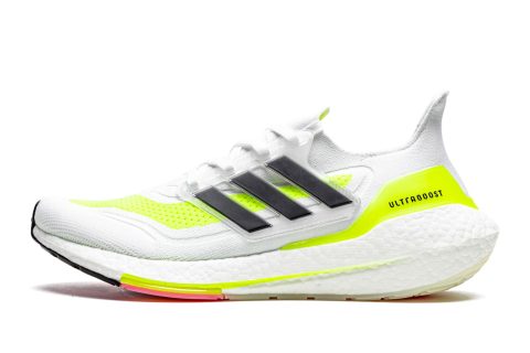 Adidas Ultraboost 21 Cloud White / Core Black / Solar Y