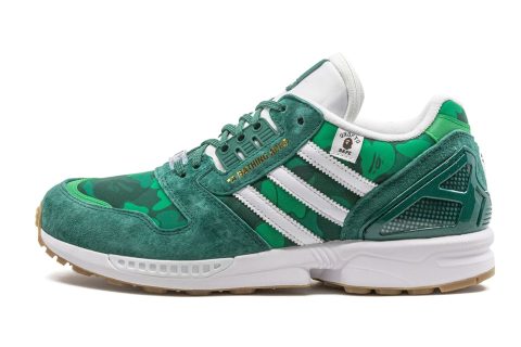 Zx 8000 "bape X Undefeated - Green"