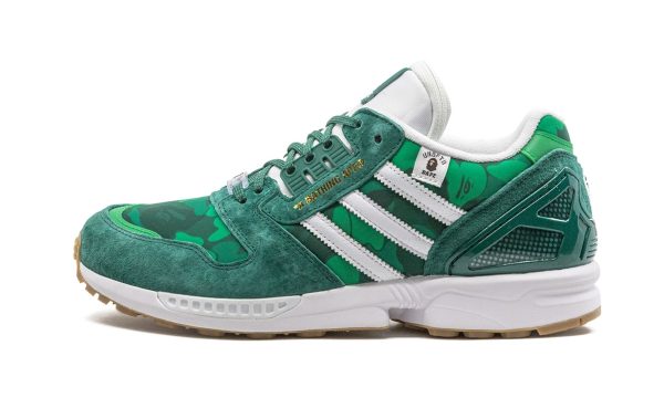 Zx 8000 "bape X Undefeated - Green"