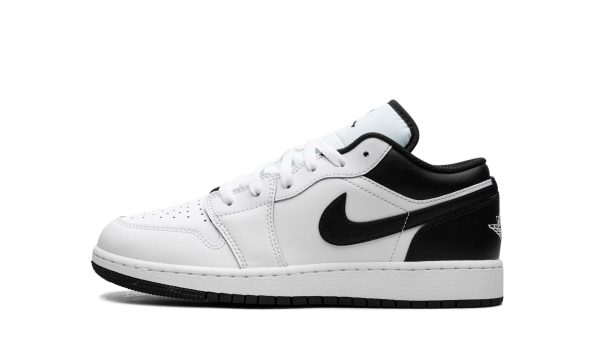 Air Jordan 1 Low Gs "white Black"