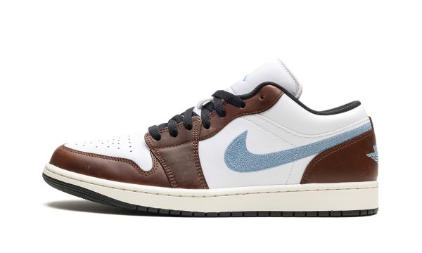 Air Jordan 1 Low Se "embroidered Swoosh - Mocha"