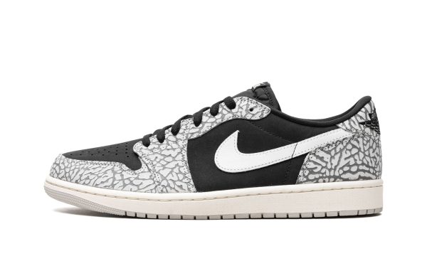 Air Jordan 1 Low "black Elephant"