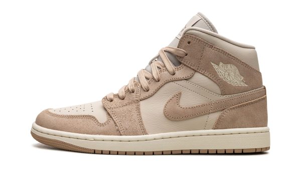 Air Jordan 1 Mid Se Wmns "legend Light Brown"