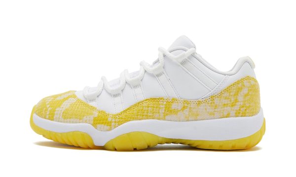 Air Jordan 11 Lo Mns Wmns "yellow Snakeskin"