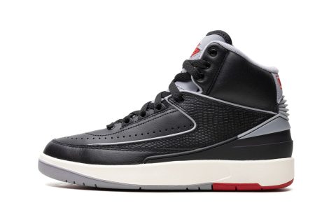 Air Jordan 2 Retro Gs "black Cement"