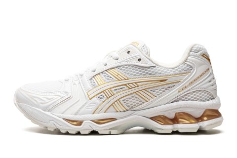 Gel Kayano 14 Wmns "white / Gold"