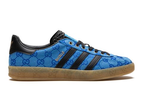 Gucci Gazelle "gg Monogram - Blue"