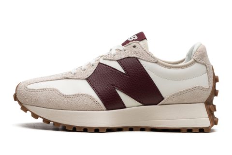 327 Wmns "moonbeam Classic Burgundy"