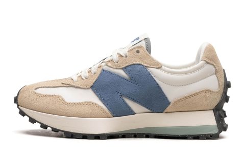 327 Wmns "sandstone Mercury Blue"