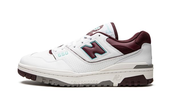 550 "burgundy / Cyan"