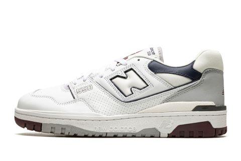 550 "white / Indigo / Burgundy"