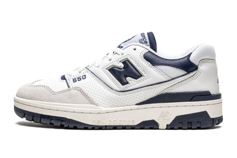 550 "white / Navy Blue"