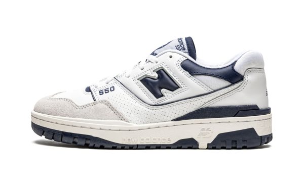 550 "white / Navy Blue"