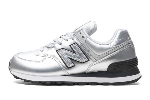 574 Wmns "silver"