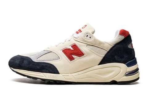 990v2 "teddy Santis - Navy/red"