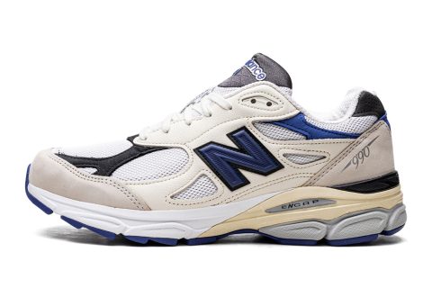 New Balance 990v3 "made In Usa White/blue"