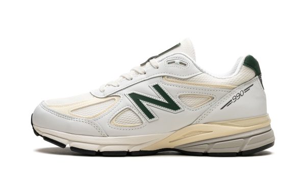 New Balance 990v4 "made In The Usa - White / Green"