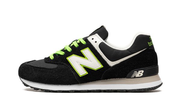 New Balance New Balance 574 "black White Green"